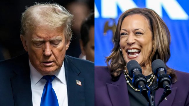 Trump: Es probable que acabe debatiendo con Harris
