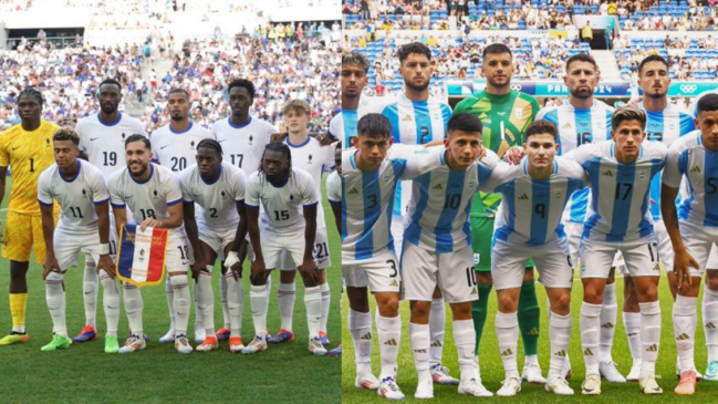   Argentina enfrentará a Francia en los cuartos de final del fútbol olímpico en París 2024 