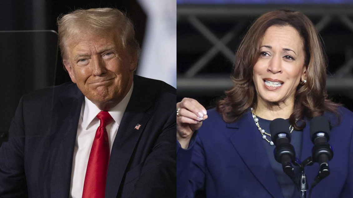 Trump aceptó el reto de Kamala Harris para debatir: 