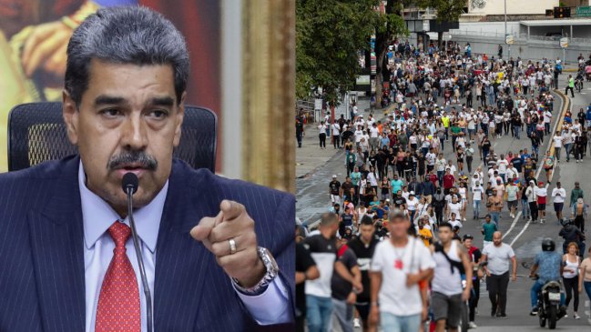 Maduro dice que el líder del Tren de Aragua está detrás de las protestas