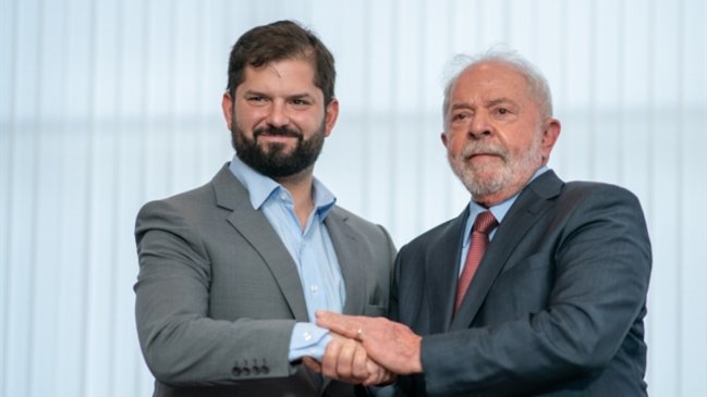 Boric recibirá a Lula en 