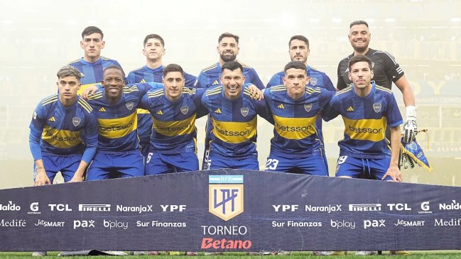   Gary Medel fue parte de un pobre empate de Boca ante Barracas 