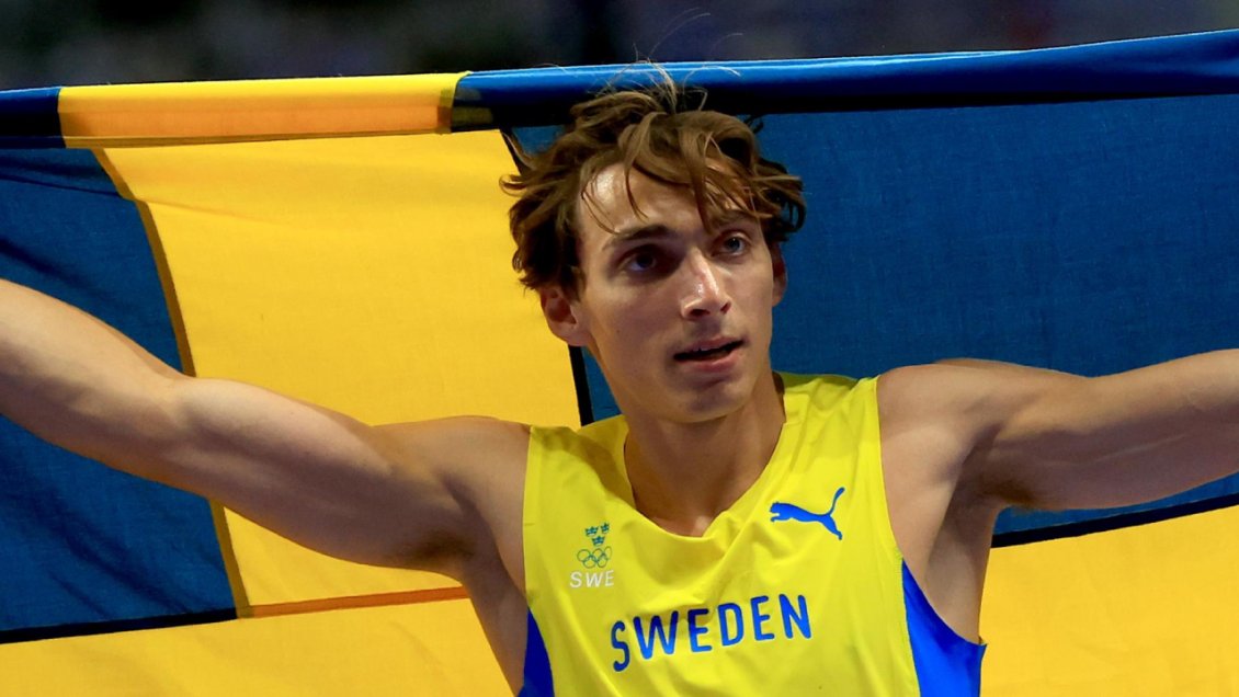 Armand Duplantis ganó oro en París 2024 y rompió el récord mundial en salto con garrocha Armand Duplantis ganó oro en París 2024 y rompió el récord mundial en salto con garrocha