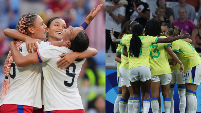   Estados Unidos y Brasil jugarán la final por el oro olímpico en el fútbol femenino 