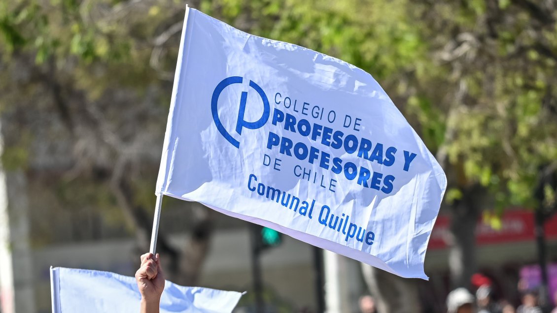Profesores en paro nacional 
