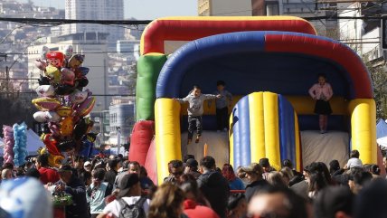   Los panoramas que se tomaron el Día del Niño en Santiago y Valparaíso 