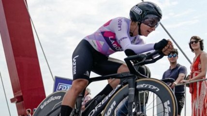   Catalina Soto volvió a escalar posiciones en la cuarta etapa del Tour de Francia 