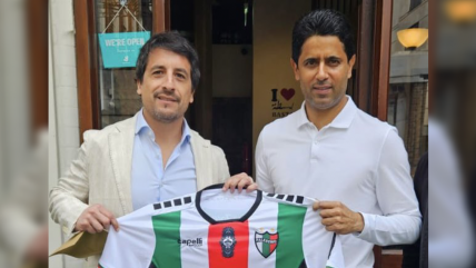   Palestino discutió con el PSG 