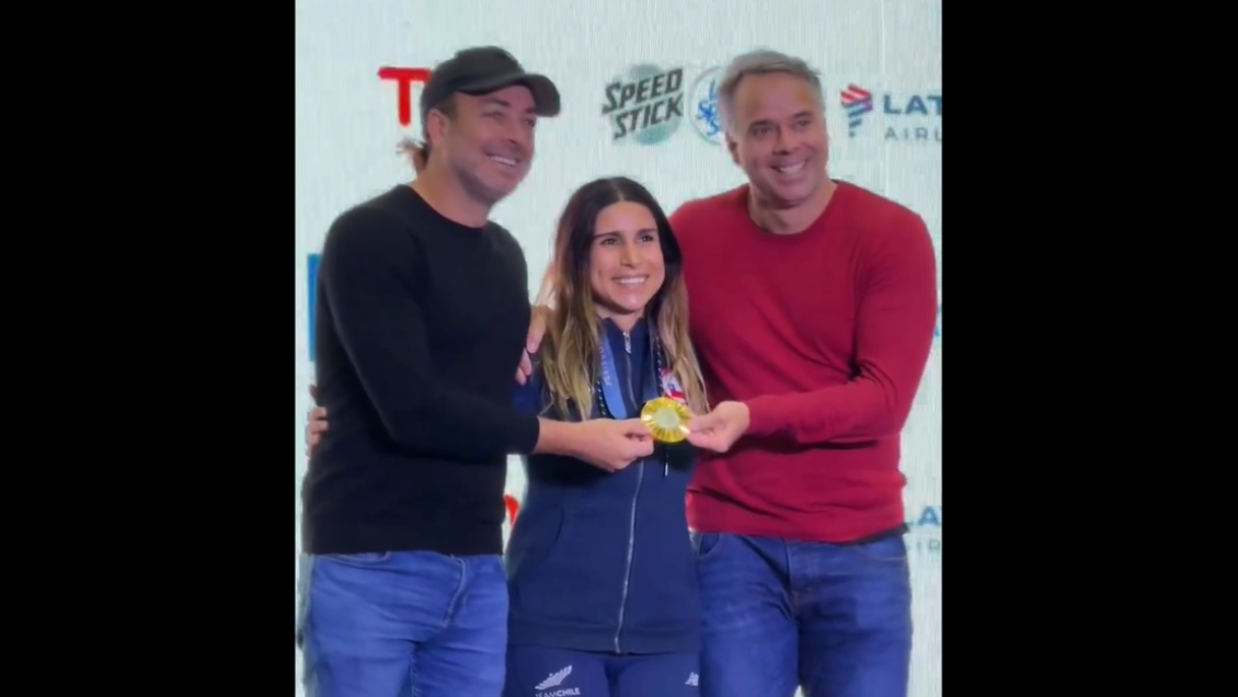 Historia dorada: Francisca Crovetto se reunió con Nicolás Massú y Fernando González Historia dorada: Francisca Crovetto se reunió con Nicolás Massú y Fernando González