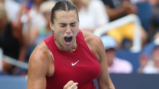   Sabalenka fulminó a Jessica Pegula y alzó el título en Cincinnati 