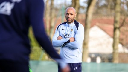   Thierry Henry dejó la selección sub 23 de Francia 