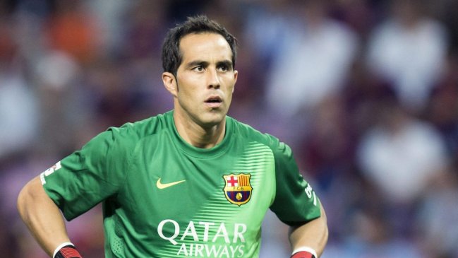   Claudio Bravo: Barcelona es gigantesco, pero funciona como equipo pequeño 