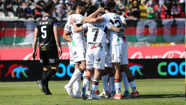   Palestino goleó a Cobresal y se afianzó en puestos de copas internacionales 