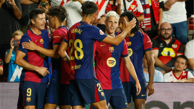   FC Barcelona batió a Rayo Vallecano y marcha con puntaje perfecto en La Liga 