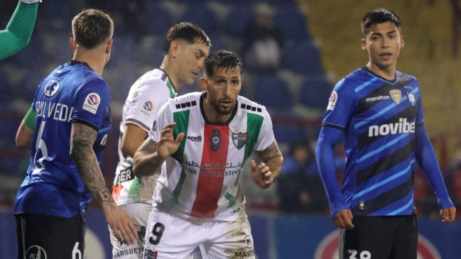   Palestino evitó la remontada de Huachipato con empate de último minuto en Talcahuano 