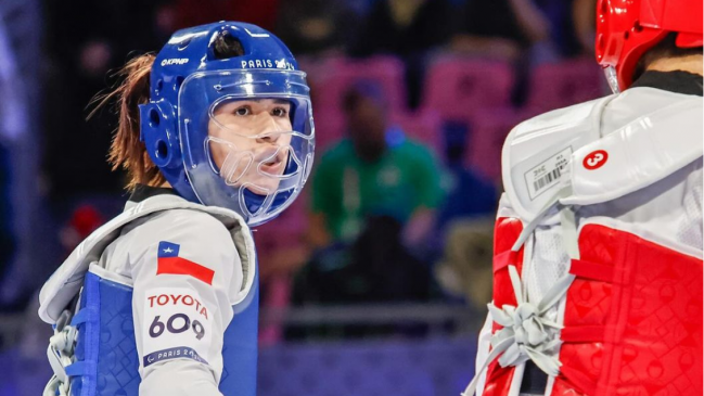   La para taekwondista Constanza Fuentes cayó en su debut en París 2024 