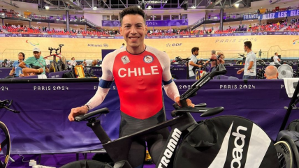   Hernán Moya se estrenó en París 2024 con un 17º lugar en ciclismo de pista 