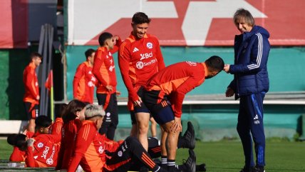   La Roja tuvo su primer entrenamiento de cara a la visita a Argentina en Clasificatorias 