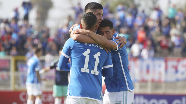   La U goleó a Palestino y sacó notable diferencia en la final zonal de Copa Chile 