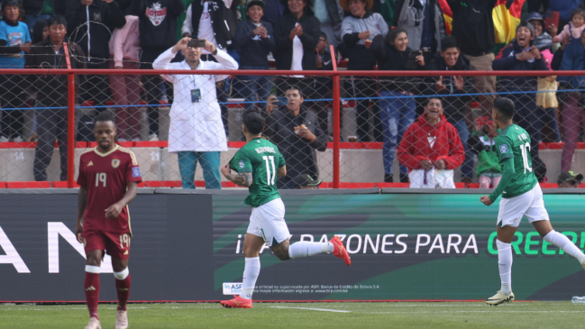   Bolivia goleó a Venezuela en Clasificatorias y llegará encendida al duelo contra La Roja 