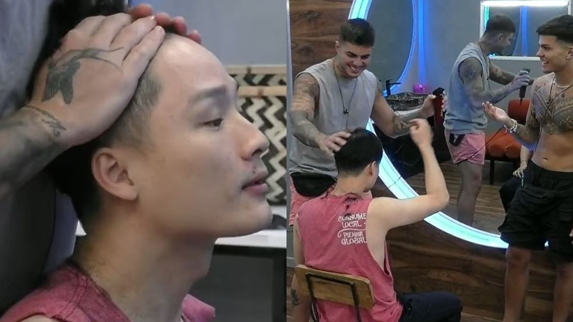 Gran Hermano: Redes piden sanción Manuel por cortarle mal el pelo a Yuhui Gran Hermano: Redes piden sanción Manuel por cortarle mal el pelo a Yuhui