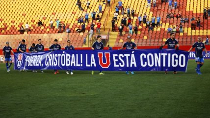   El emotivo mensaje de la U para Cristóbal Campos en la Copa Chile 