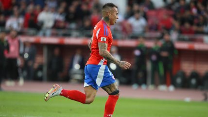   Eduardo Vargas anotó la igualdad transitoria ante Bolivia en el Nacional 