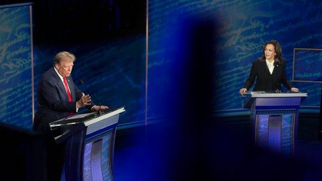Harris se enfrentó a un Trump irascible en un debate lleno de ataques personales