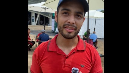   Fernando Peña, el patiperro que llegó a China a alentar al equipo chileno de Copa Davis 