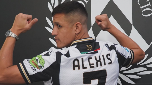   Alexis Sánchez no fue inscrito por Udinese en la lista de la Serie A 