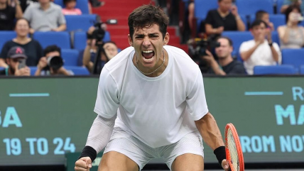   Chile festejó ante Eslovaquia en su despedida de la Copa Davis 