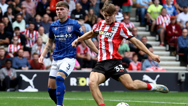   Ipswich Town le arrebató un agónico empate a Southampton de Ben Brereton 