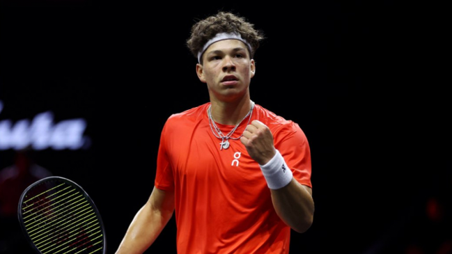   Shelton venció a Medvedev y dejó al equipo Mundo al borde de ganar la Laver Cup 