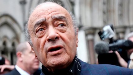   Fiscalía británica admitió que rechazó abrir procesos contra Mohamed al Fayed por delitos sexuales 