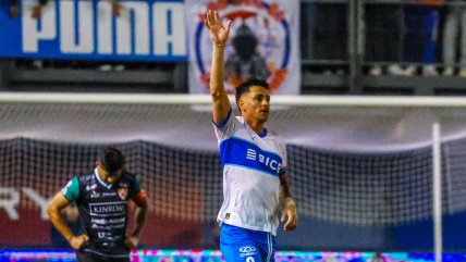   Zampedri anotó su gol 118 e igualó a Rodrigo Barrera como máximo anotador en la UC 