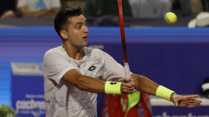   Tomás Barrios terminó su paso por el Challenger de Lisboa en cuartos de final 