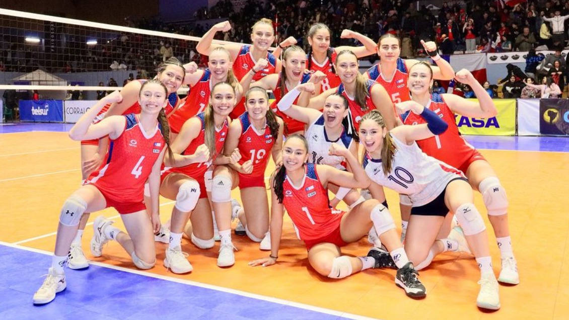 Chile clasificó a la Copa del Mundo de Vóleibol Femenino sub 21 de 2025 Chile clasificó a la Copa del Mundo de Vóleibol Femenino sub 21 de 2025