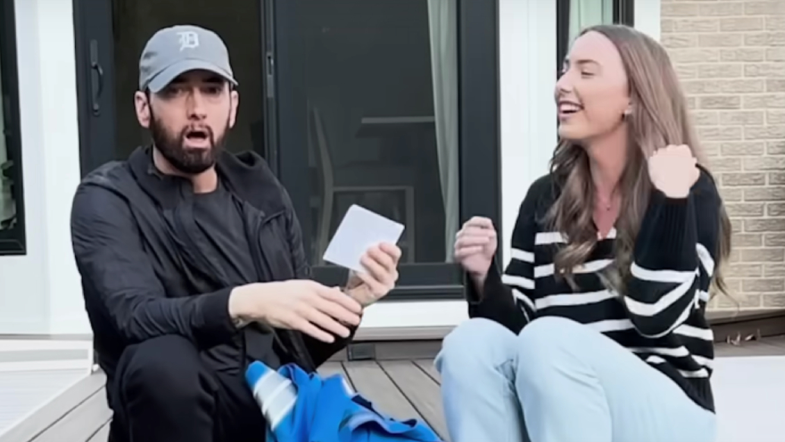 Eminem será abuelo: Lo confirmó en el videoclip de su canción Eminem será abuelo: Lo confirmó en el videoclip de su canción