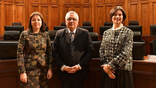 Corte Suprema tomó juramento a sus tres nuevos integrantes