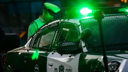  Carabineros frustró robo de un cajero automático en Colina  