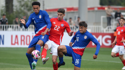   La Roja sub 20 sufrió dura goleada en su primer amistoso con Estados Unidos 