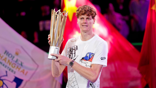 Jannik Sinner batió a Novak Djokovic y conquistó su primer Masters de Shanghái