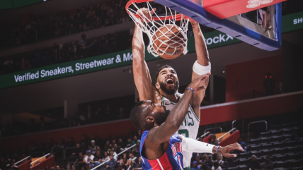   Los Celtics despertaron a tiempo contra Pistons para mantenerse invictos 