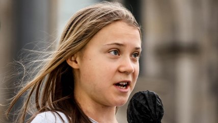   Greta Thunberg dice que Trump y Kamala Harris tienen 