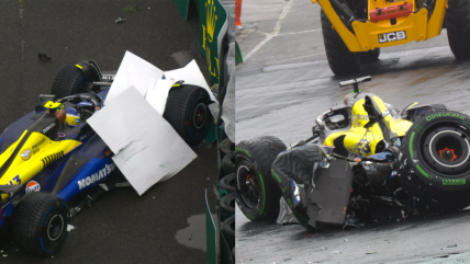   [VIDEOS] Colapinto y Albon chocaron en una accidentada qualy de Sao Paulo 