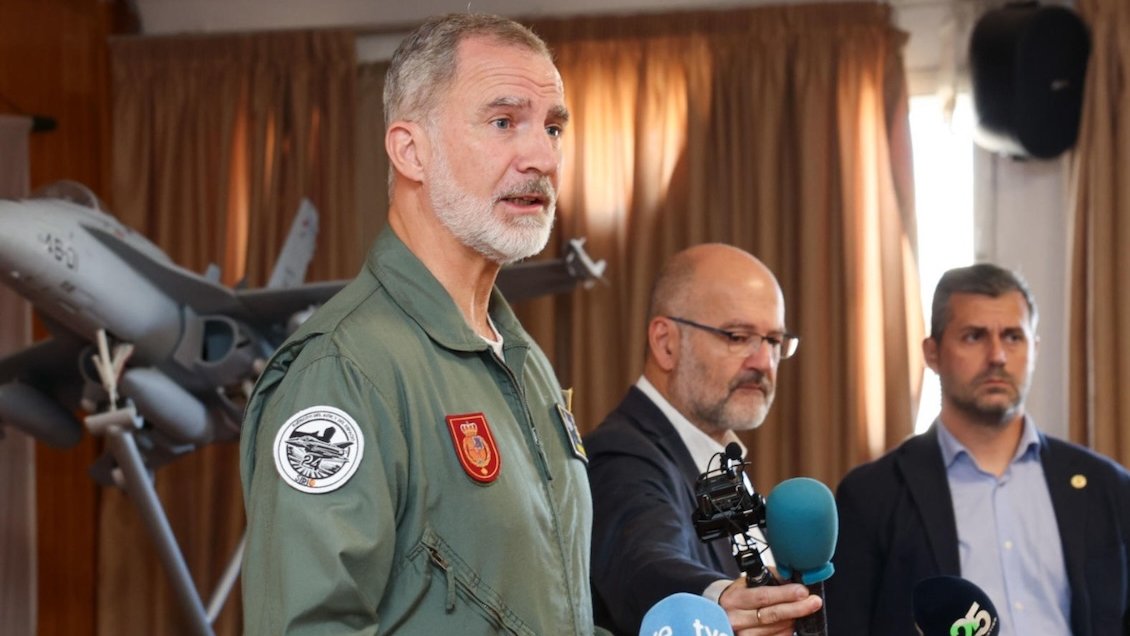 Rey de España: Hay que entender el enfado de quienes lo han pasado mal