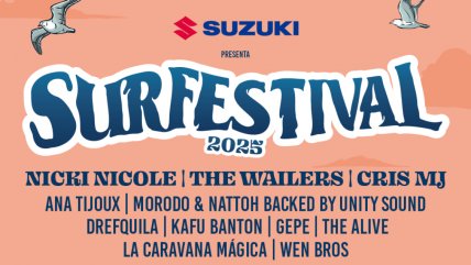   Nicki Nicole, The Wailers y Cris MJ son parte del Line up del SURFESTIVAL 2025 