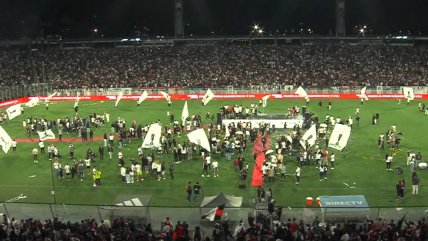   Con cánticos contra la U: Colo Colo tuvo masiva celebración del título en el Monumental 