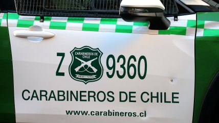   Detienen a adolescentes que circulaban en un auto robado en Ñuñoa 