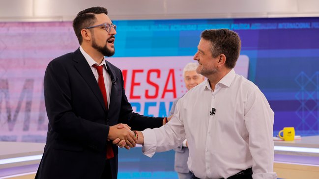 Contingencia y probidad marcaron debate entre Claudio y Francisco Orrego